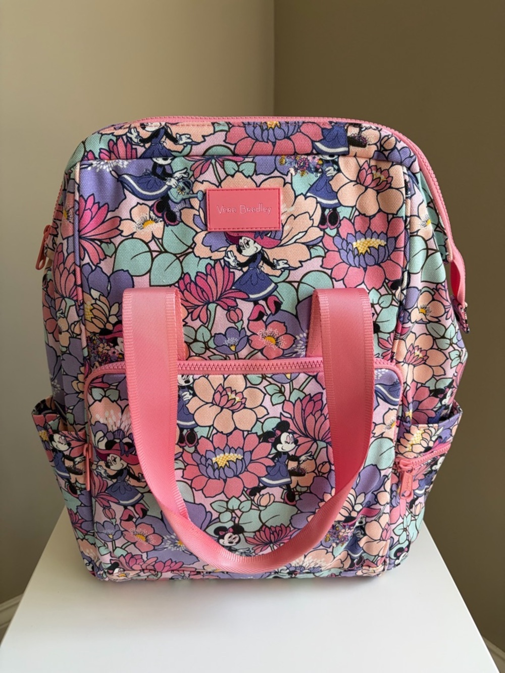 Vera Bradley Minnie Mouse Garden Party Backpack